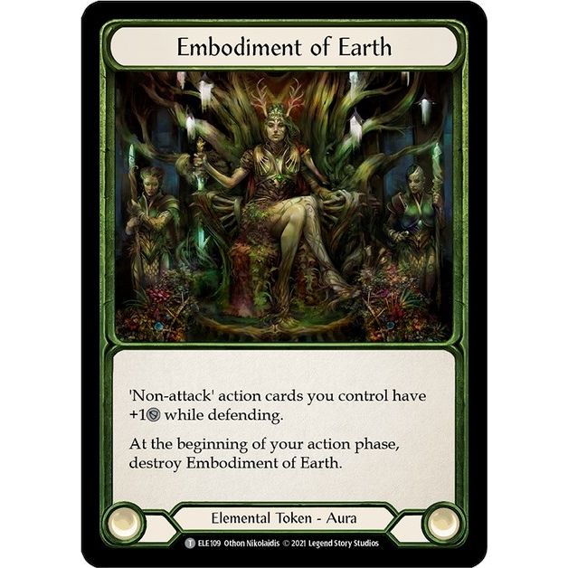 Image for Embodiment of Earth // Embodiment of Lightning (ELE109 // ELE110) (ELE) - Flesh and Blood TCG