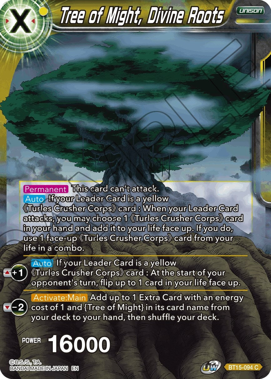 Image for Tree of Might, Divine Roots (BT15-094) (DBS-B15) - Dragon Ball Super: Masters