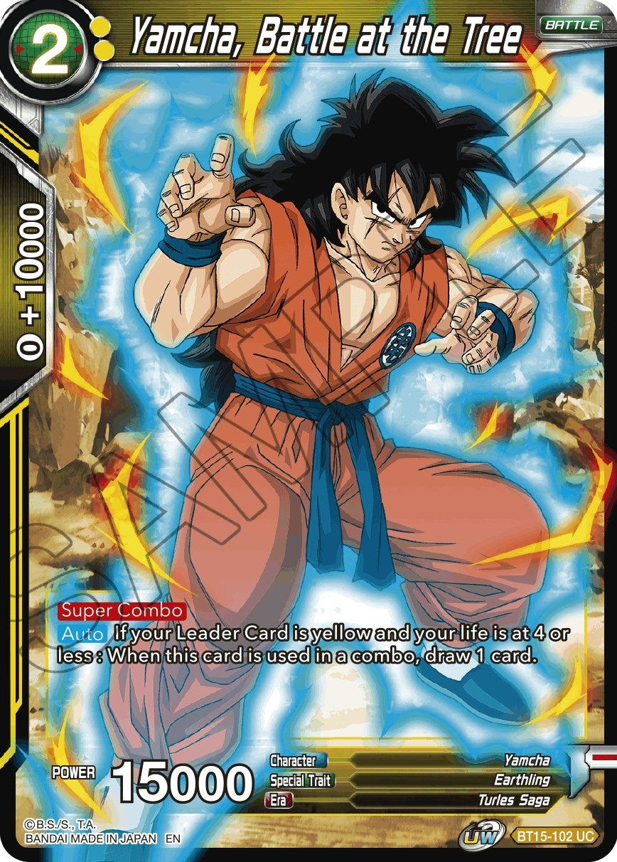 Image for Yamcha, Battle at the Tree (BT15-102) (DBS-B15) - Dragon Ball Super: Masters
