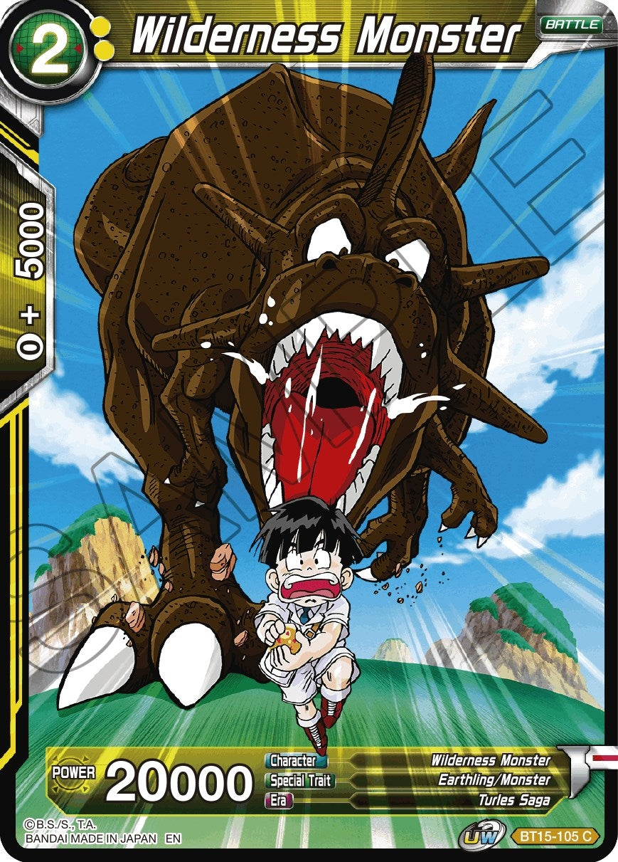 Image for Wilderness Monster (BT15-105) (DBS-B15) - Dragon Ball Super: Masters