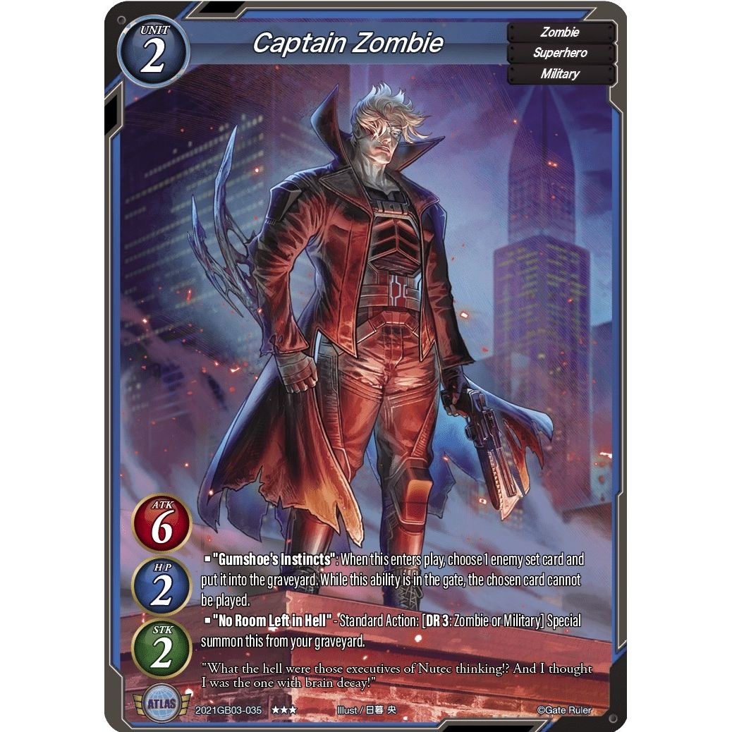 Image for Captain Zombie (2021GB03-035) (GB03) - Gate Ruler
