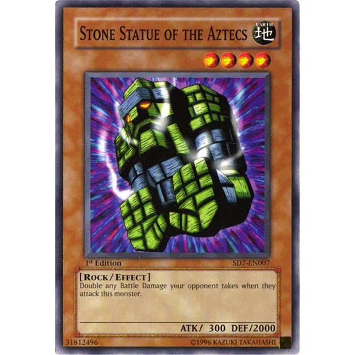 Image for Stone Statue of the Aztecs (SD7-EN007) - YuGiOh