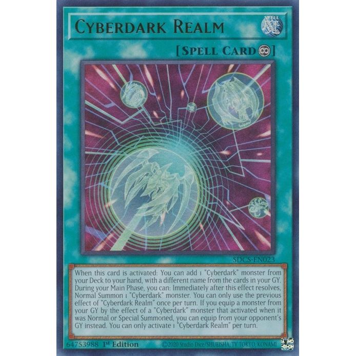 Image for Cyberdark Realm (SDCS-EN023) (SDCS) - YuGiOh