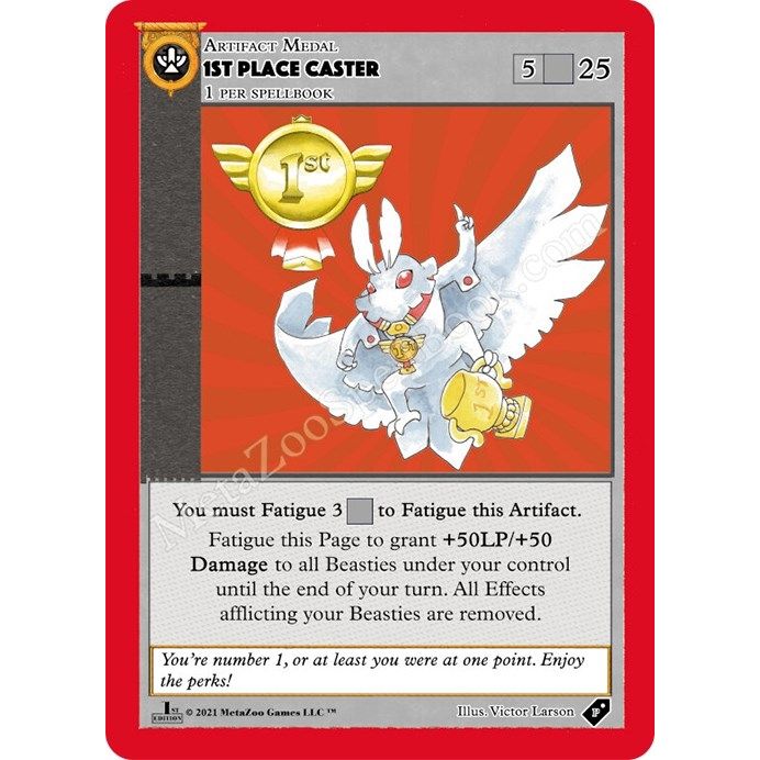 Image for 1ST Place Caster (LP25) (MEDALS) - MetaZoo