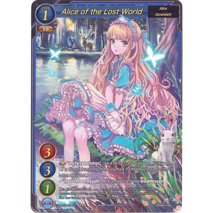 Image for Alice of the Lost World (Extended Art) (2021GB03-037) (GB03) - Gate Ruler