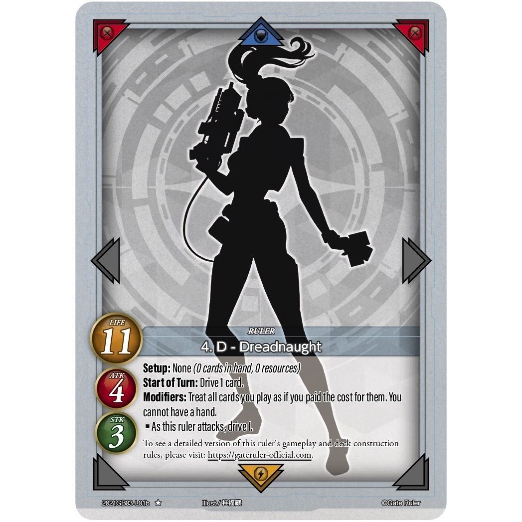 Image for 4. D - Dreadnaught (B) (2021GB03-L01b) (GB03) - Gate Ruler
