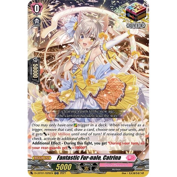 Image for Fantastic Fur-nale, Catrina (D-LBT01/026EN) (D-LBT01) - Cardfight Vanguard