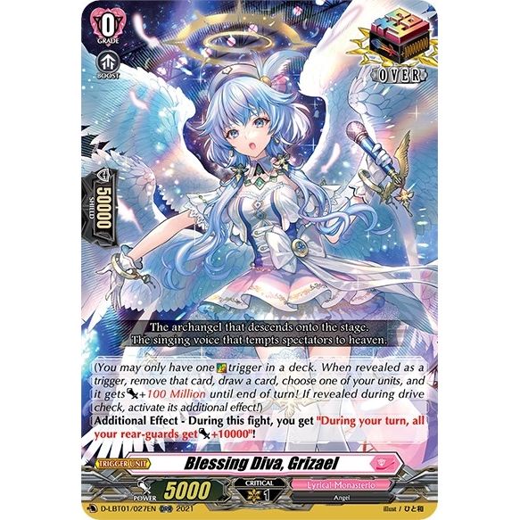 Image for Blessing Diva, Grizael (D-LBT01/027EN) (D-LBT01) - Cardfight Vanguard