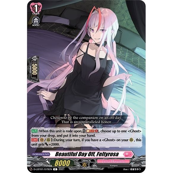Image for Beautiful Day Off, Feltyrosa (D-LBT01/079EN) (D-LBT01) - Cardfight Vanguard