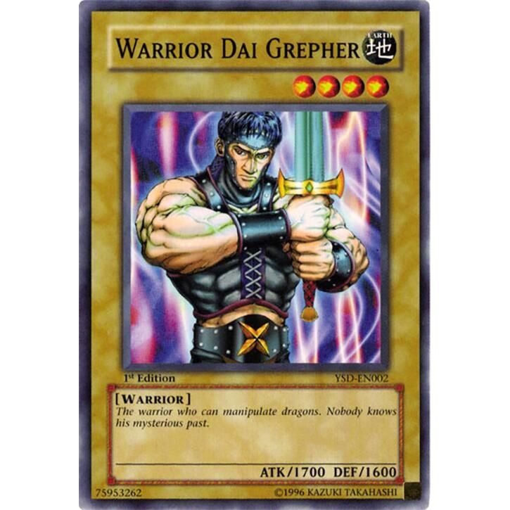 Image for Warrior Dai Grepher (YSD-EN002) - YuGiOh