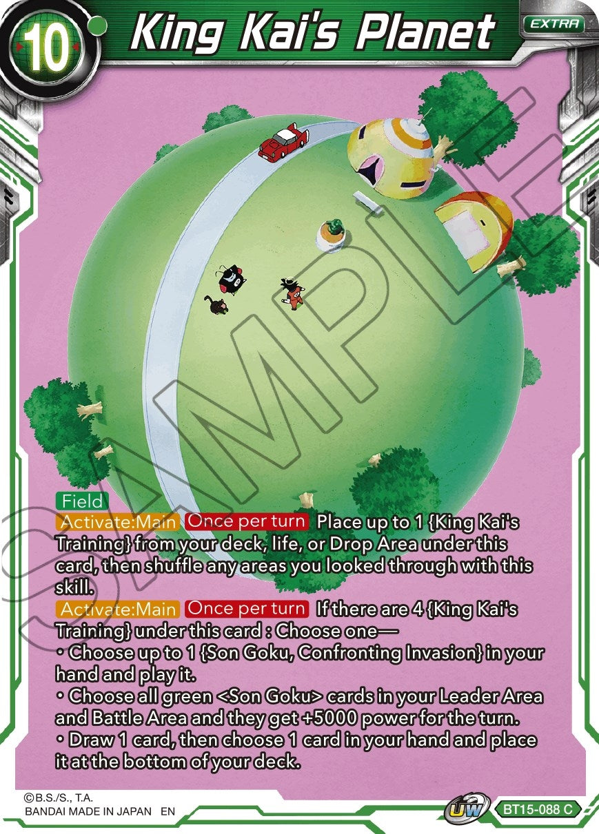 Image for King Kai's Planet (BT15-088) (DBS-B15) - Dragon Ball Super: Masters