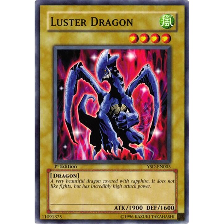Image for Luster Dragon (YSD-EN005) - YuGiOh