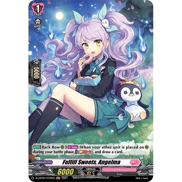 Image for Fulfill Sweets, Angelma (Holo) (D-LBT01/H19EN) (D-LBT01) - Cardfight Vanguard