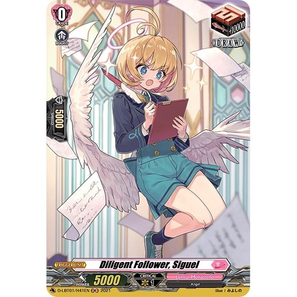 Image for Diligent Follower, Siguel (Holo) (D-LBT01/H41EN) (D-LBT01) - Cardfight Vanguard