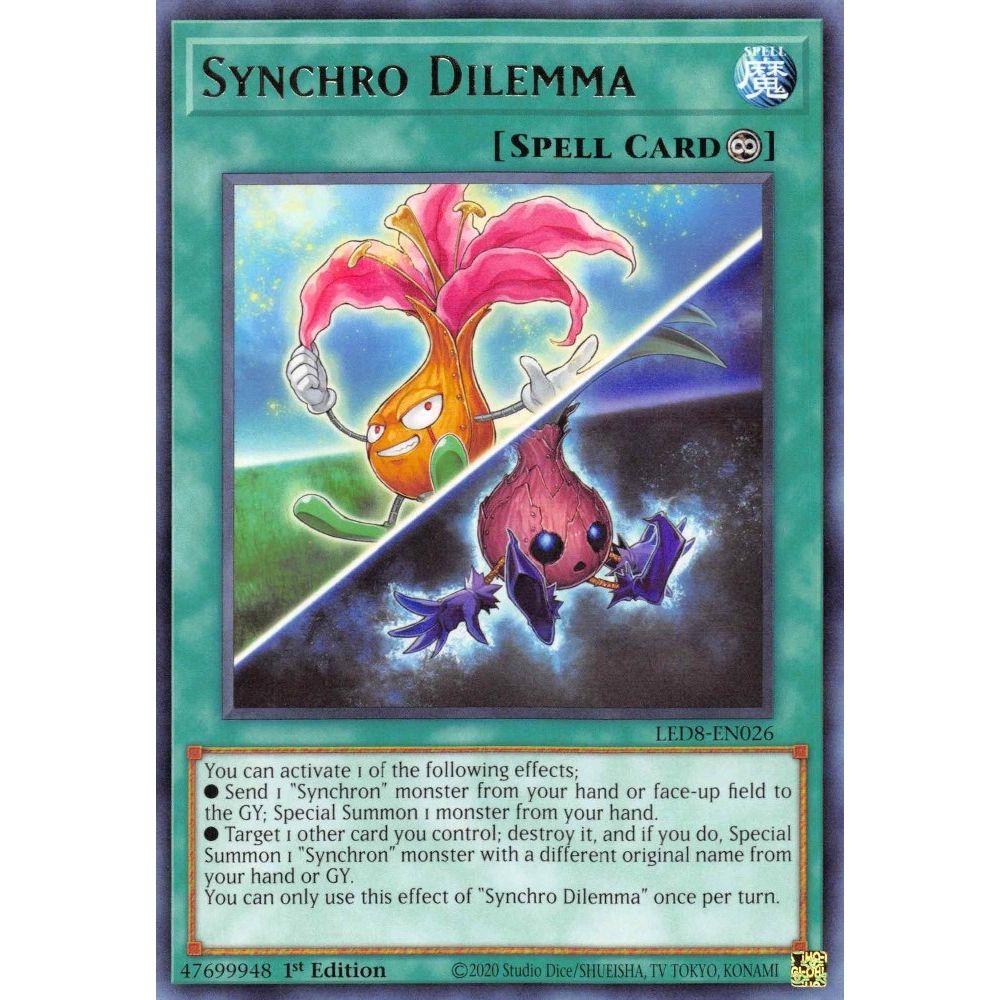 Image for Synchro Dilemma (LED8-EN026) (LED8) - YuGiOh