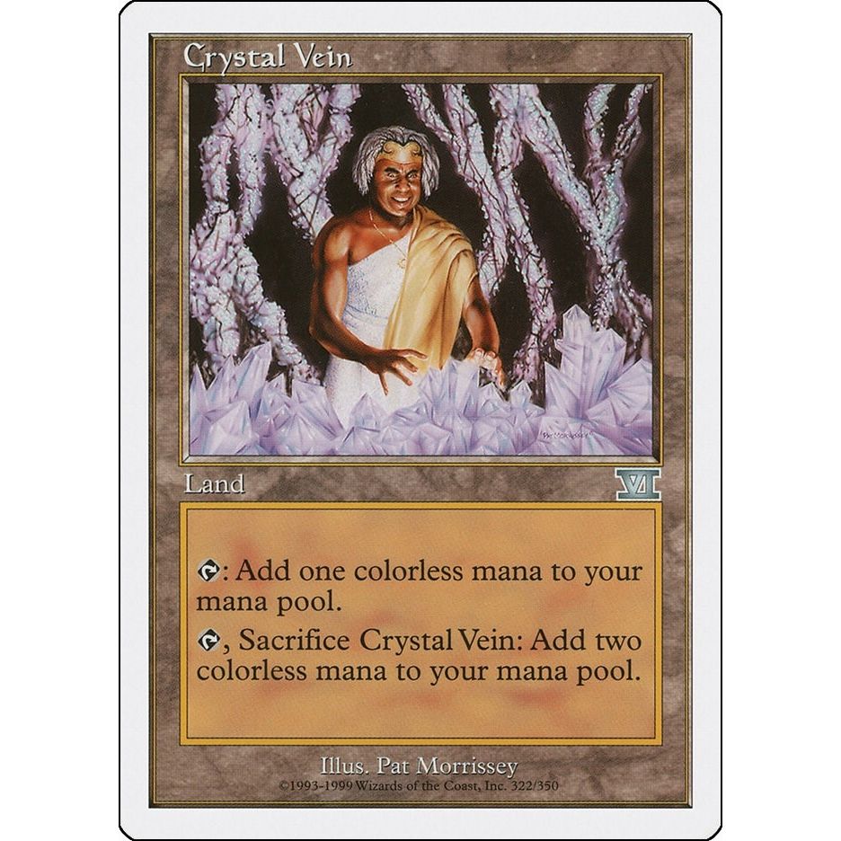 Image for Crystal Vein (322) (6ED) - Magic: The Gathering