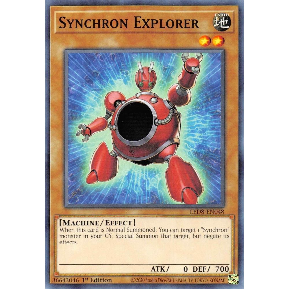 Image for Synchron Explorer (LED8-EN048) (LED8) - YuGiOh