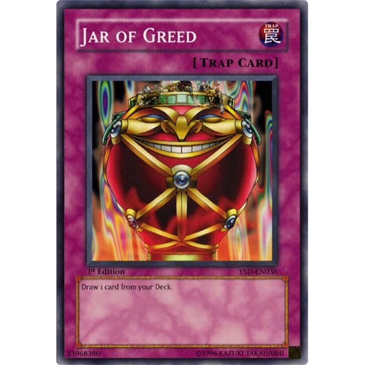 Image for Jar of Greed (YSD-EN036) - YuGiOh