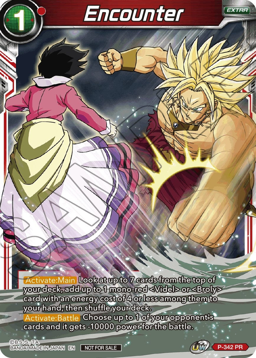 Image for Encounter (P-342) (TPR) - Dragon Ball Super: Masters