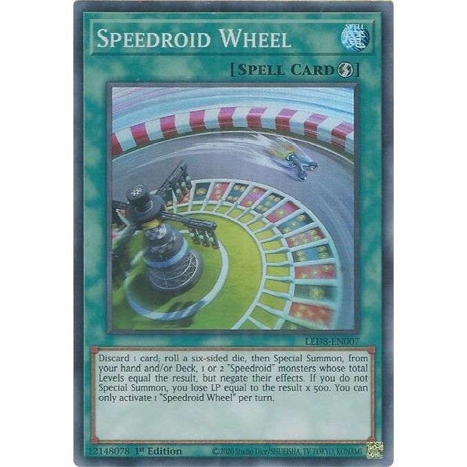 Image for Speedroid Wheel (LED8-EN007) (LED8) - YuGiOh