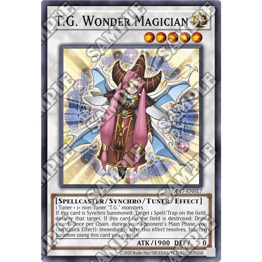 Image for T.G. Wonder Magician (OP17-EN017) (OP17) - YuGiOh