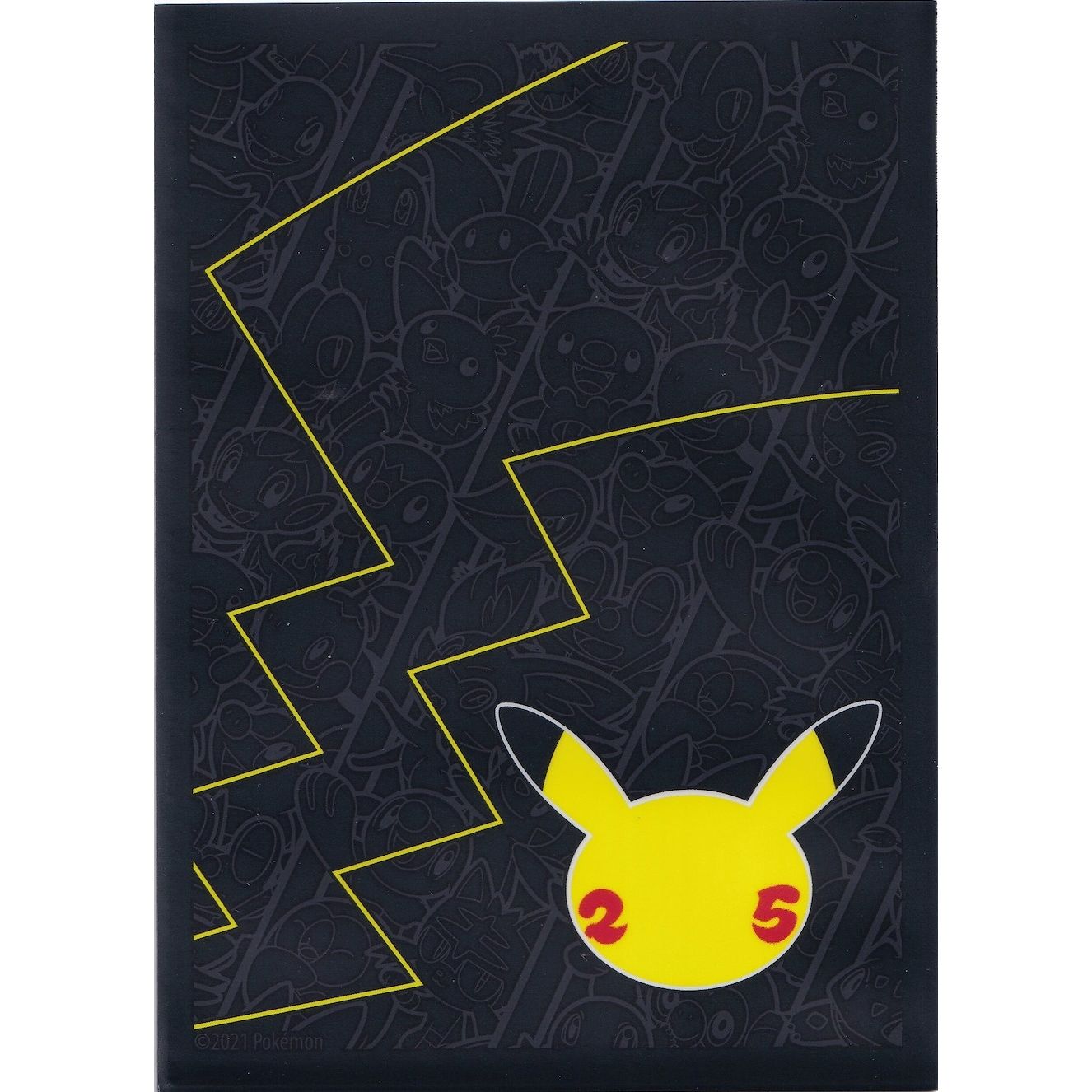 Image for Pokemon TCG: Celebrations Elite Trainer Box Card Sleeves - 25 Pikachu (65 Pack) - Card Sleeves
