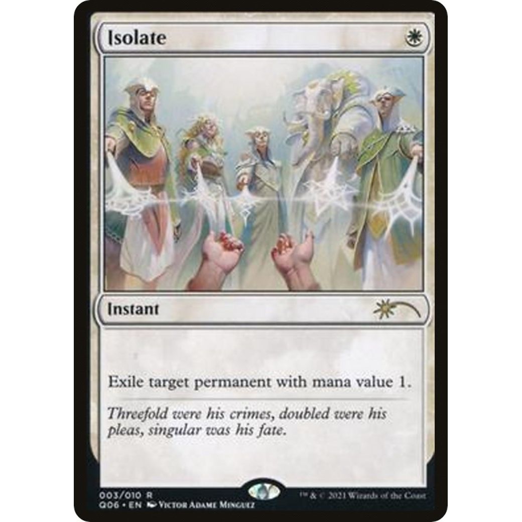 Image for Isolate (3) (UMP) - Magic: The Gathering