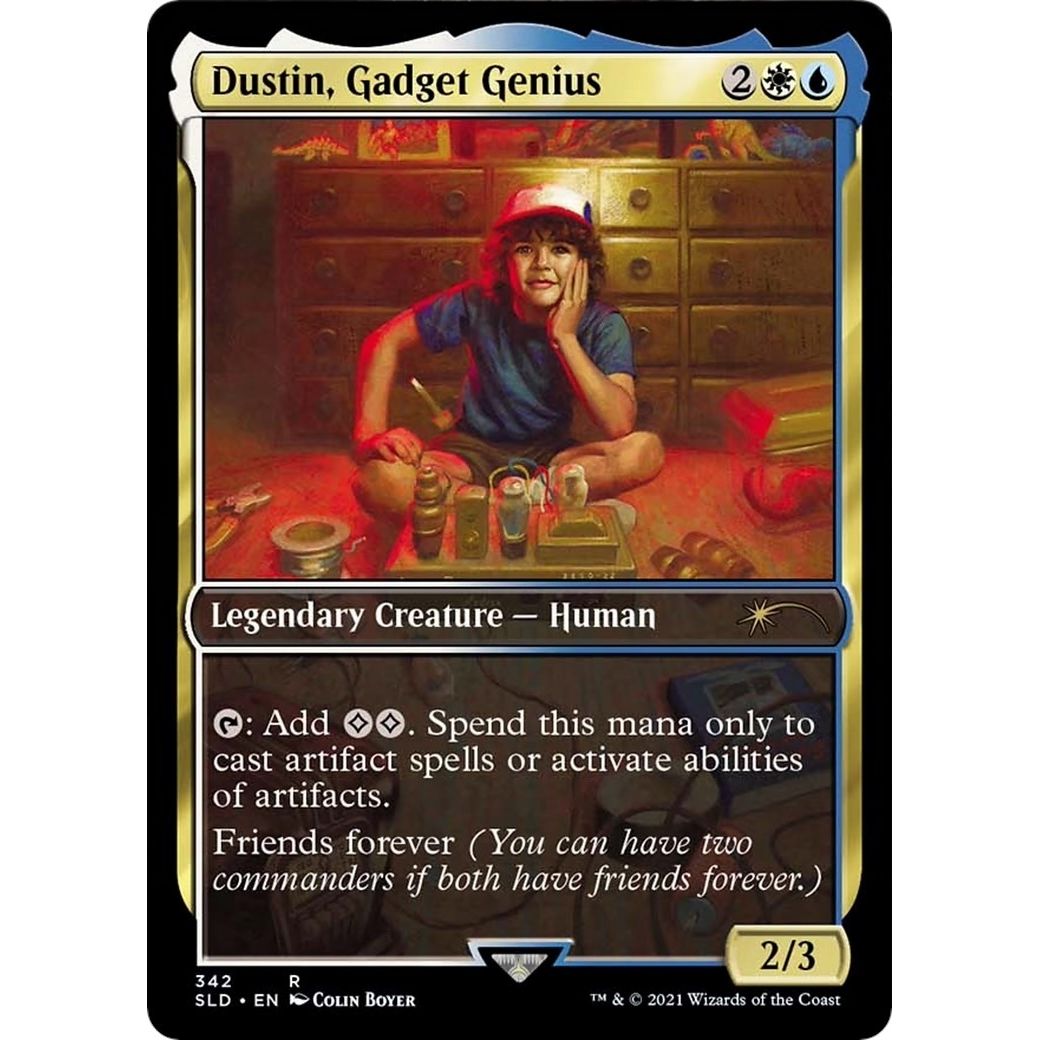 Image for Dustin, Gadget Genius (342) (SLD) - Magic: The Gathering