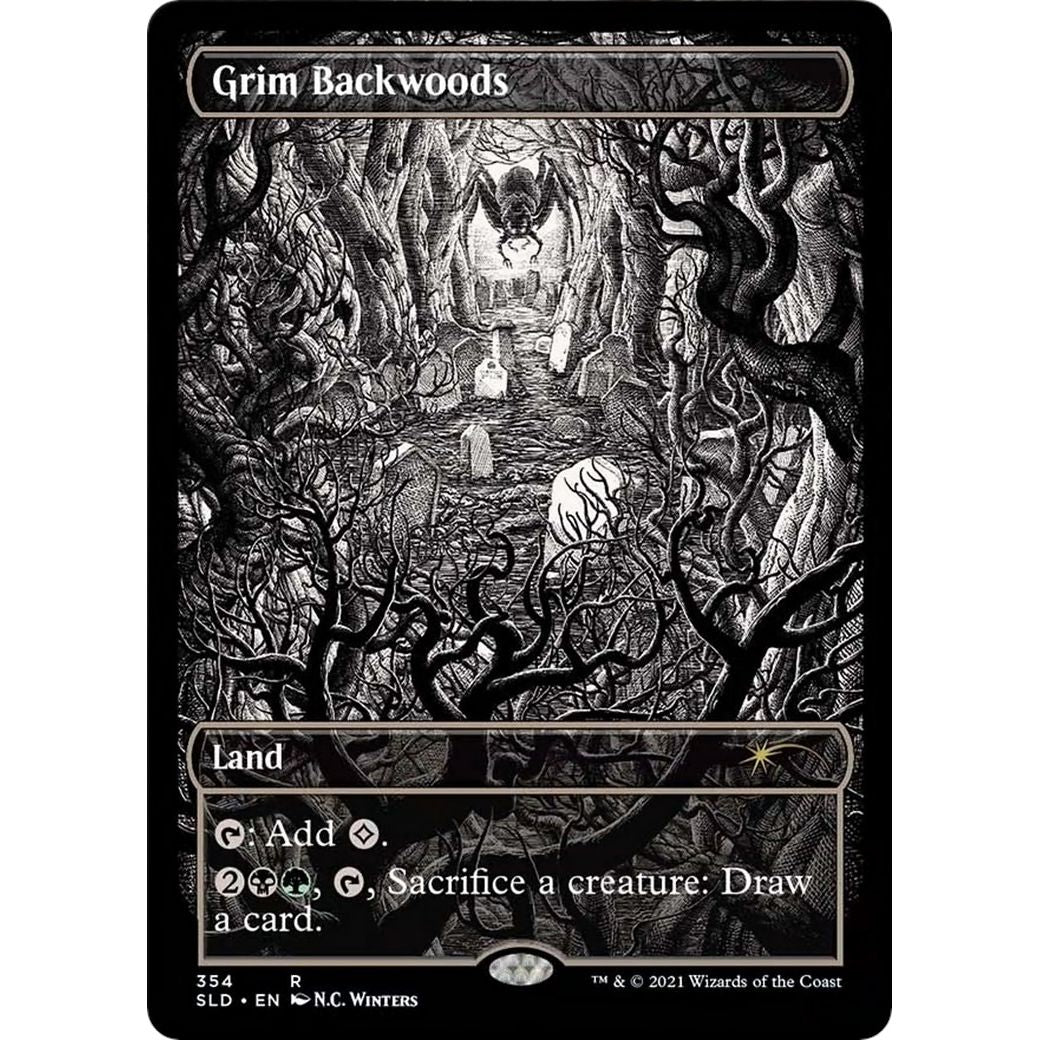 Image for Grim Backwoods (354) (SLD) - Magic: The Gathering