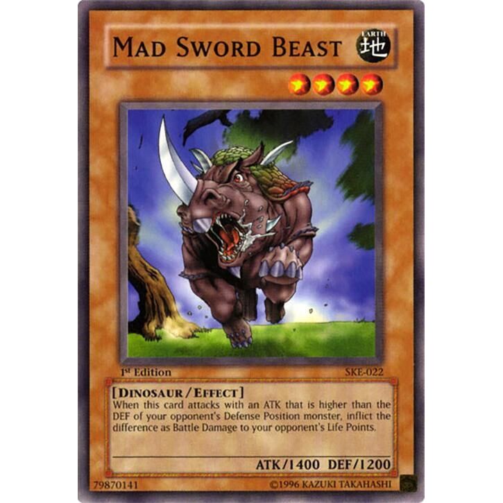 Image for Mad Sword Beast (SKE-022) (SKE) - YuGiOh