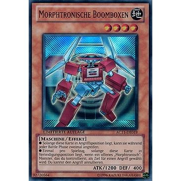 Image for Morphtronic Boomboxen (German) - "Morphtronische Boomboxen" (AC11-DE019) (AC11) - YuGiOh