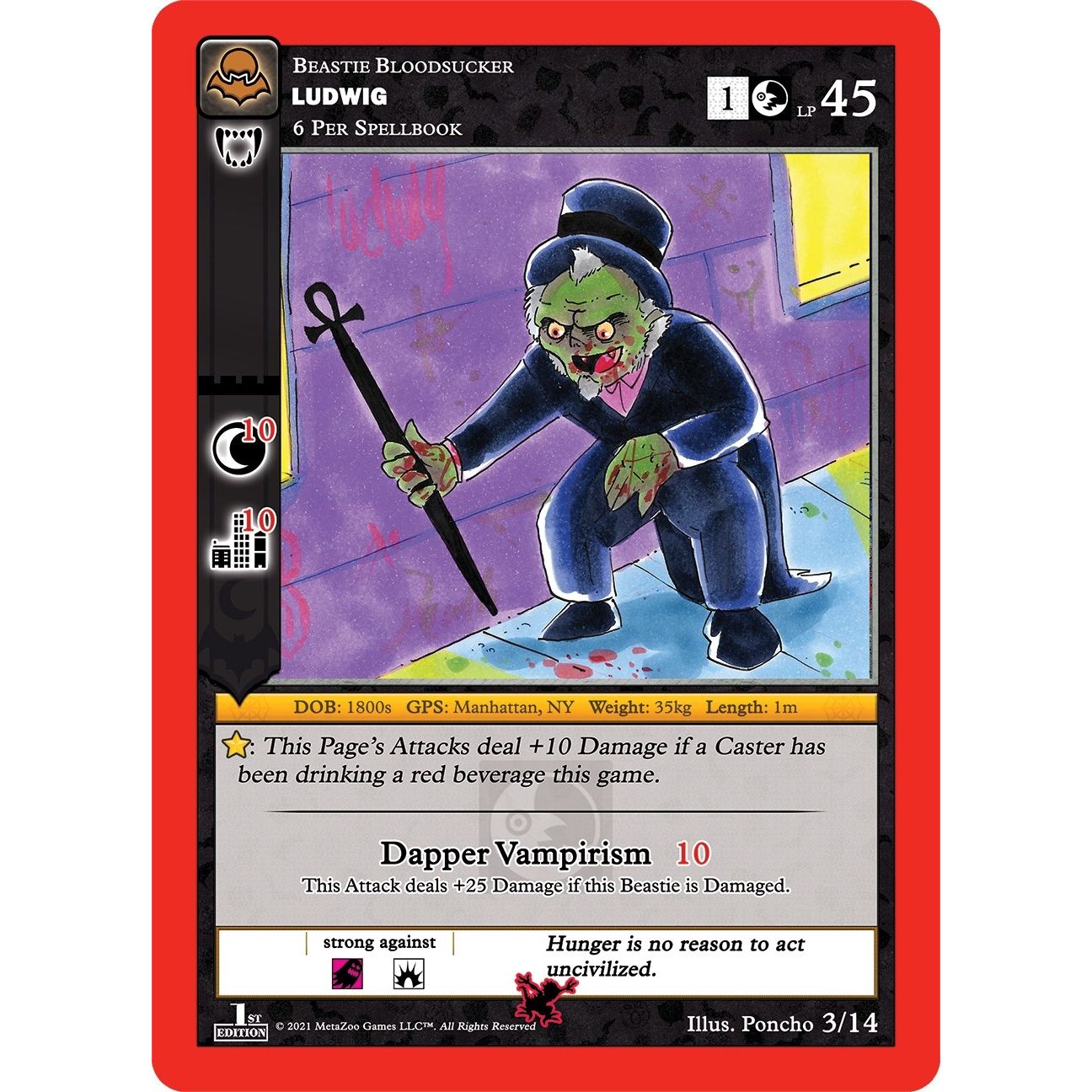 Image for Ludwig (3/14) (NFFE-RE) - MetaZoo