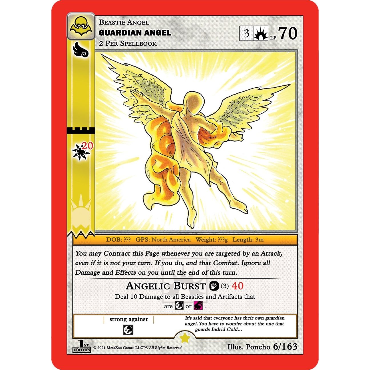 Image for Guardian Angel (6/163) (NFFE) - MetaZoo