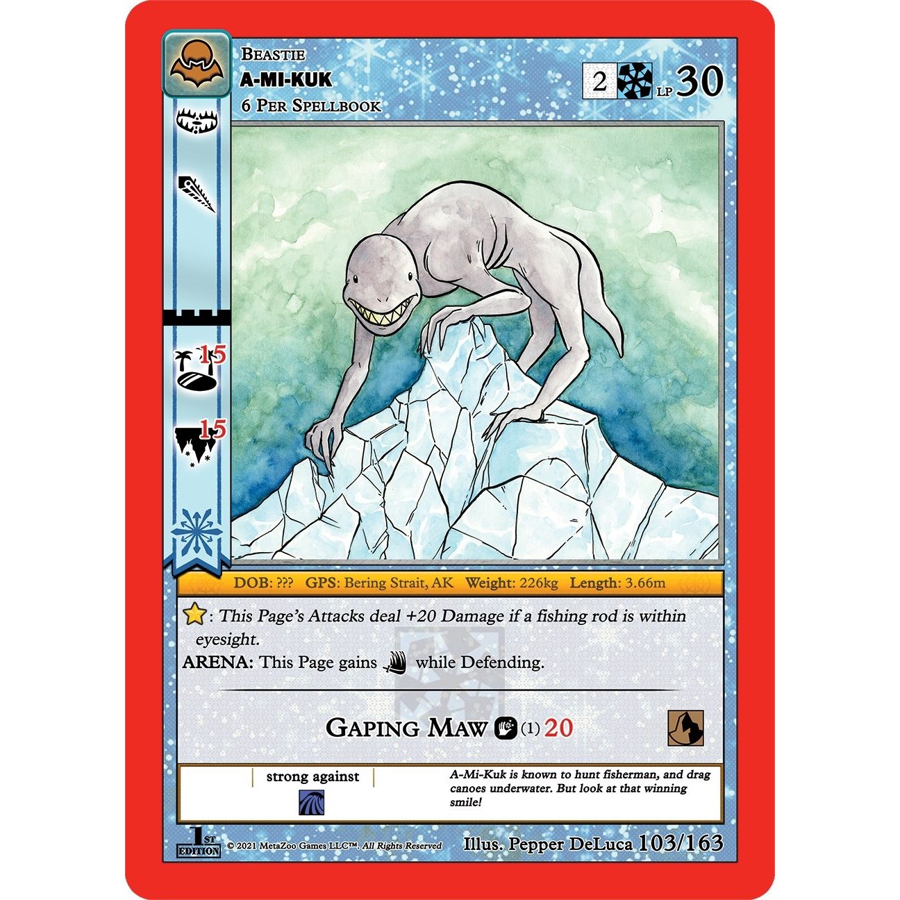 Image for A-Mi-Kuk (103/163) (NFFE) - MetaZoo
