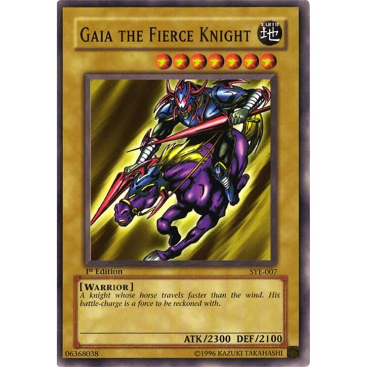 Image for Gaia The Fierce Knight (SYE-007) (SYE) - YuGiOh