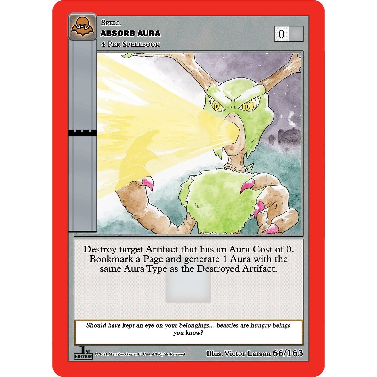 Image for Absorb Aura (66/163) (NFFE) - MetaZoo