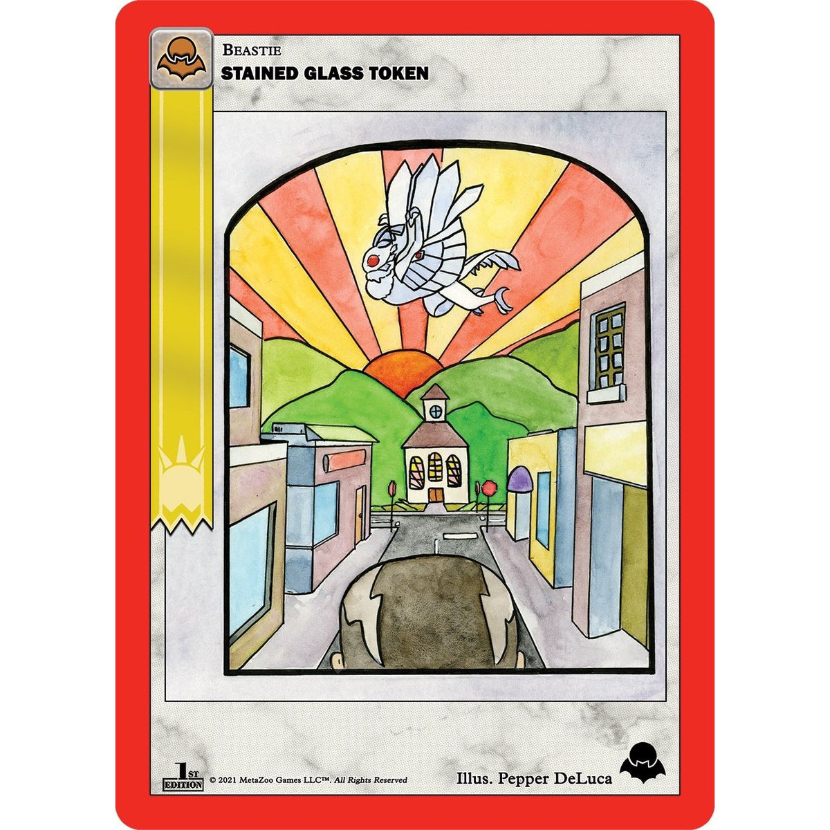 Image for Stained Glass Token (NFFE) - MetaZoo