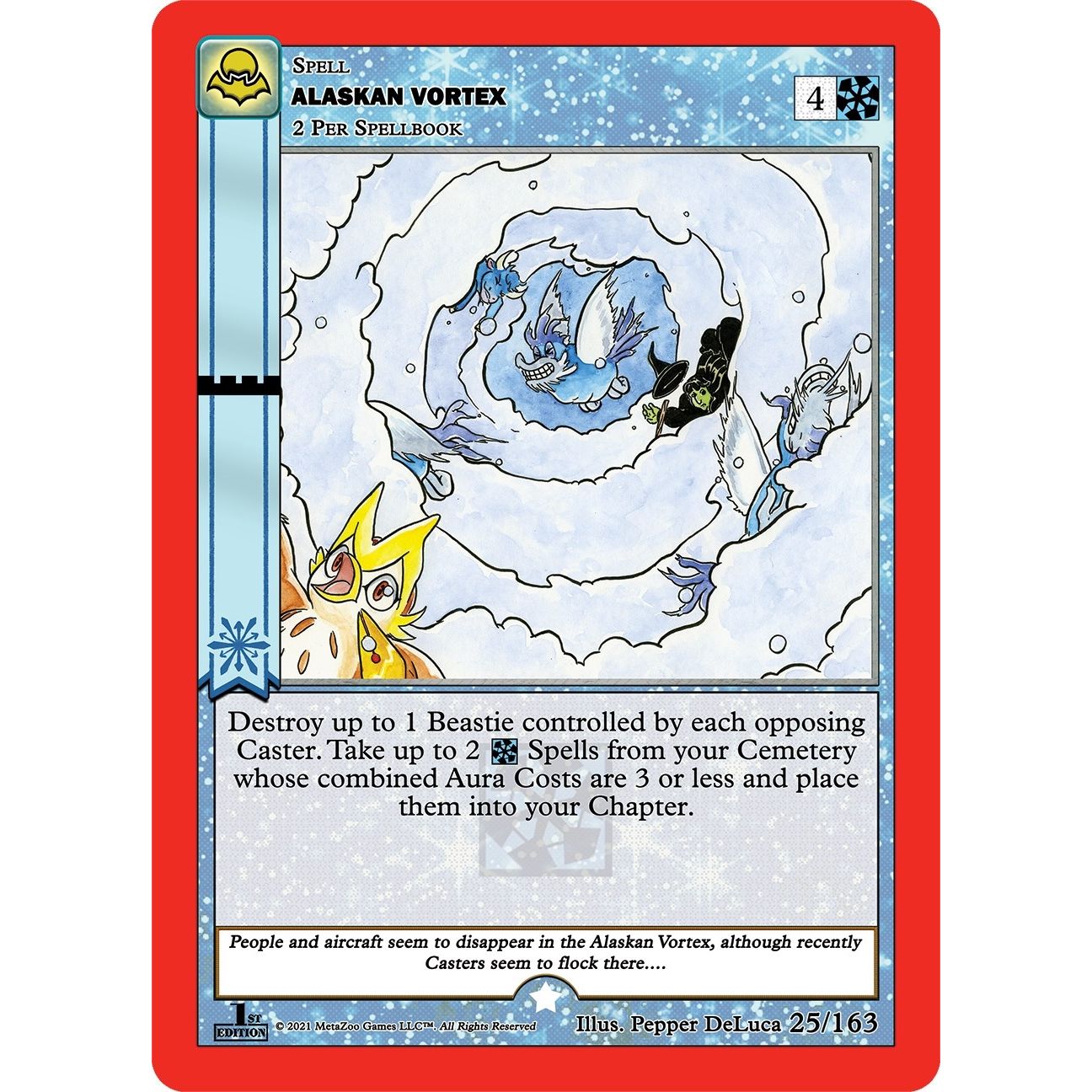 Image for Alaskan Vortex (25/163) (NFFE) - MetaZoo