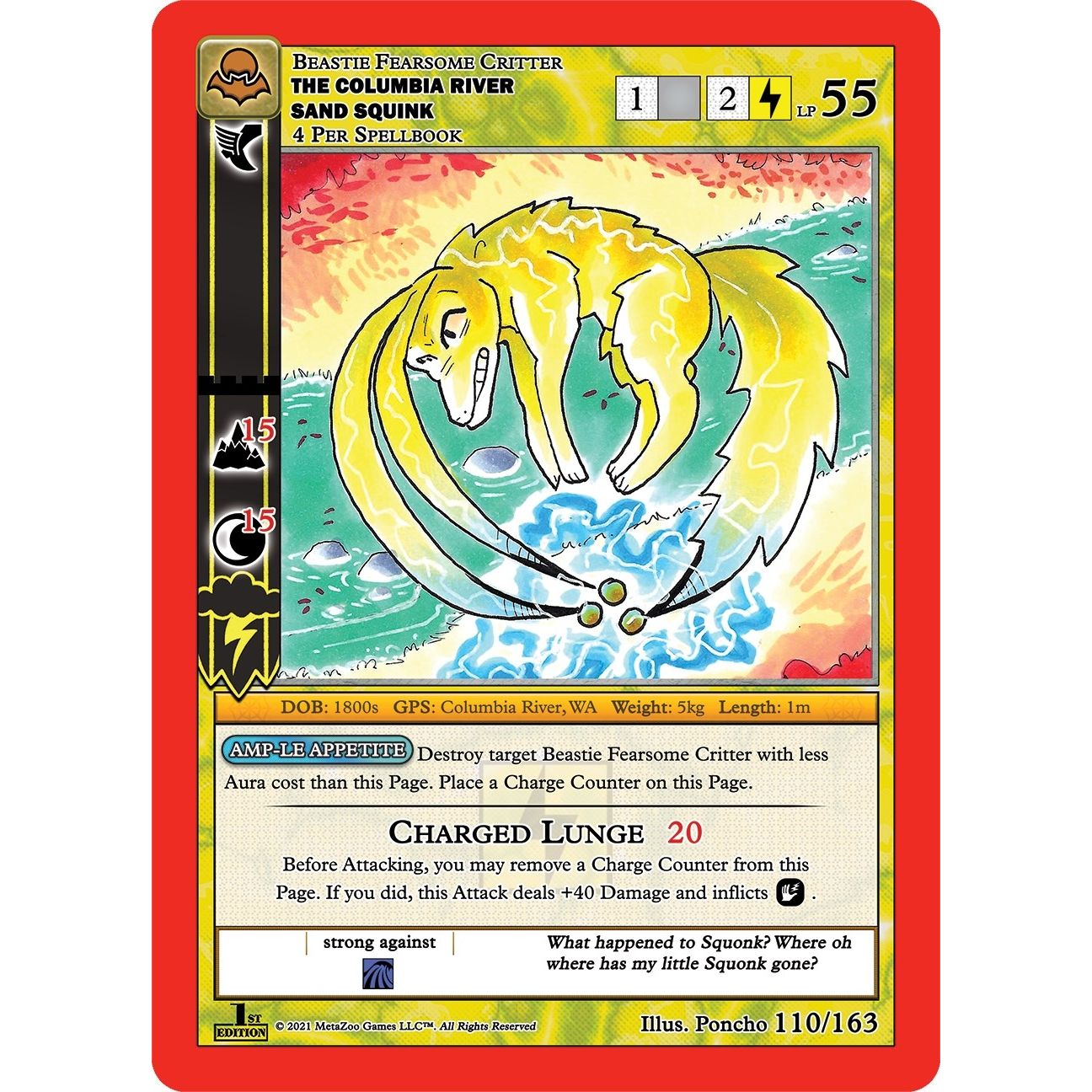 Image for The Columbia River Sand Squink (110/163) (NFFE) - MetaZoo