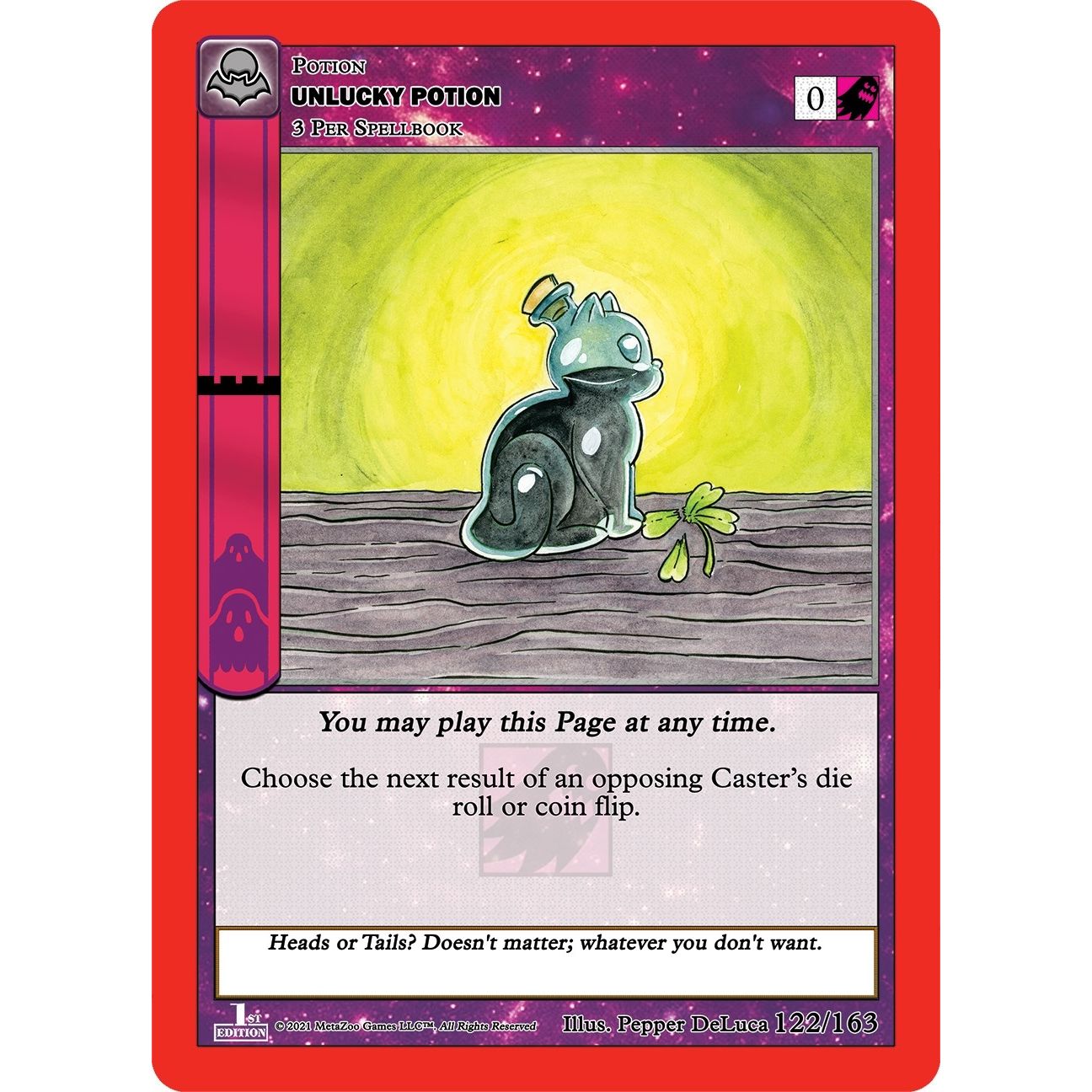 Image for Unlucky Potion (122/163) (NFFE) - MetaZoo