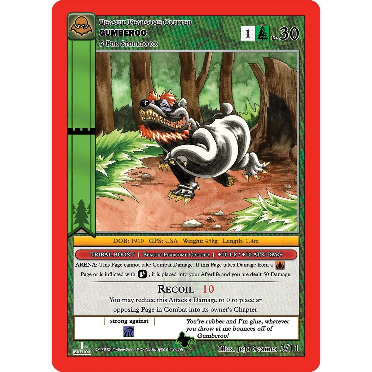 Image for Gumberoo (3/11) (NFFE-RE) - MetaZoo