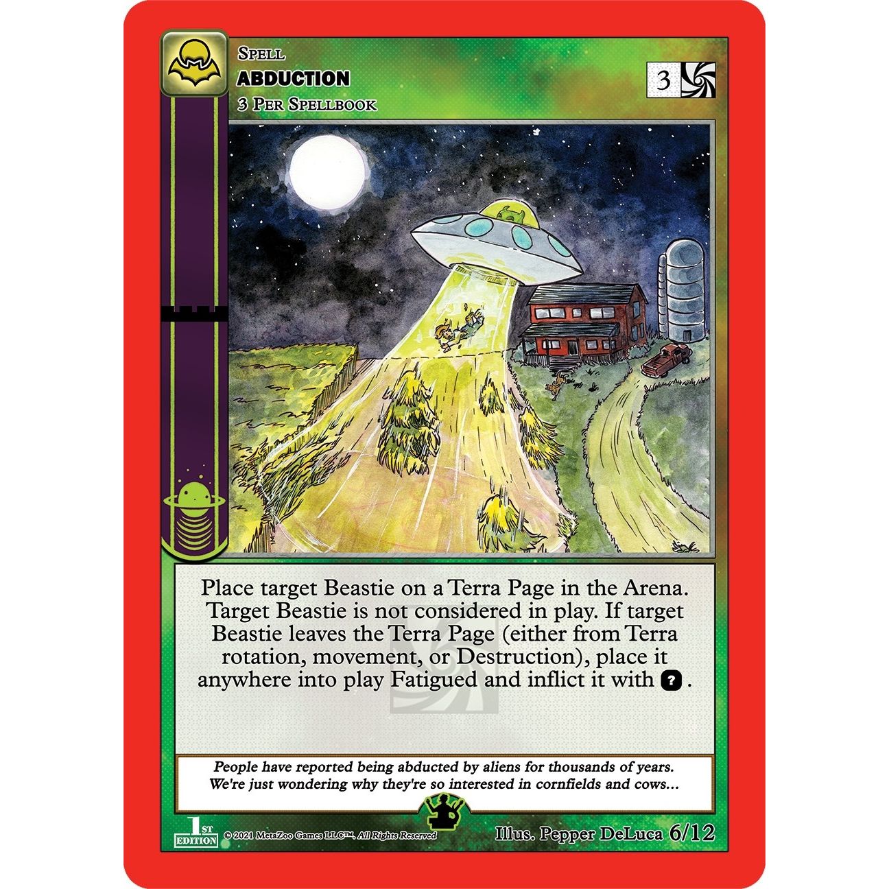 Image for Abduction (6/12) (NFFE-TD) - MetaZoo