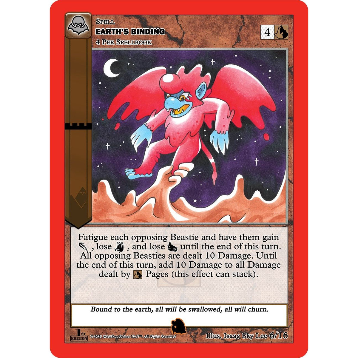 Image for Earth's Binding (6/16) (NFFE-TD) - MetaZoo