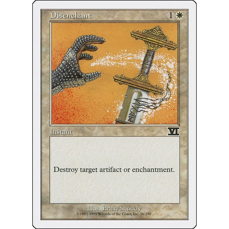Image for Disenchant (16) (6ED) - Magic: The Gathering