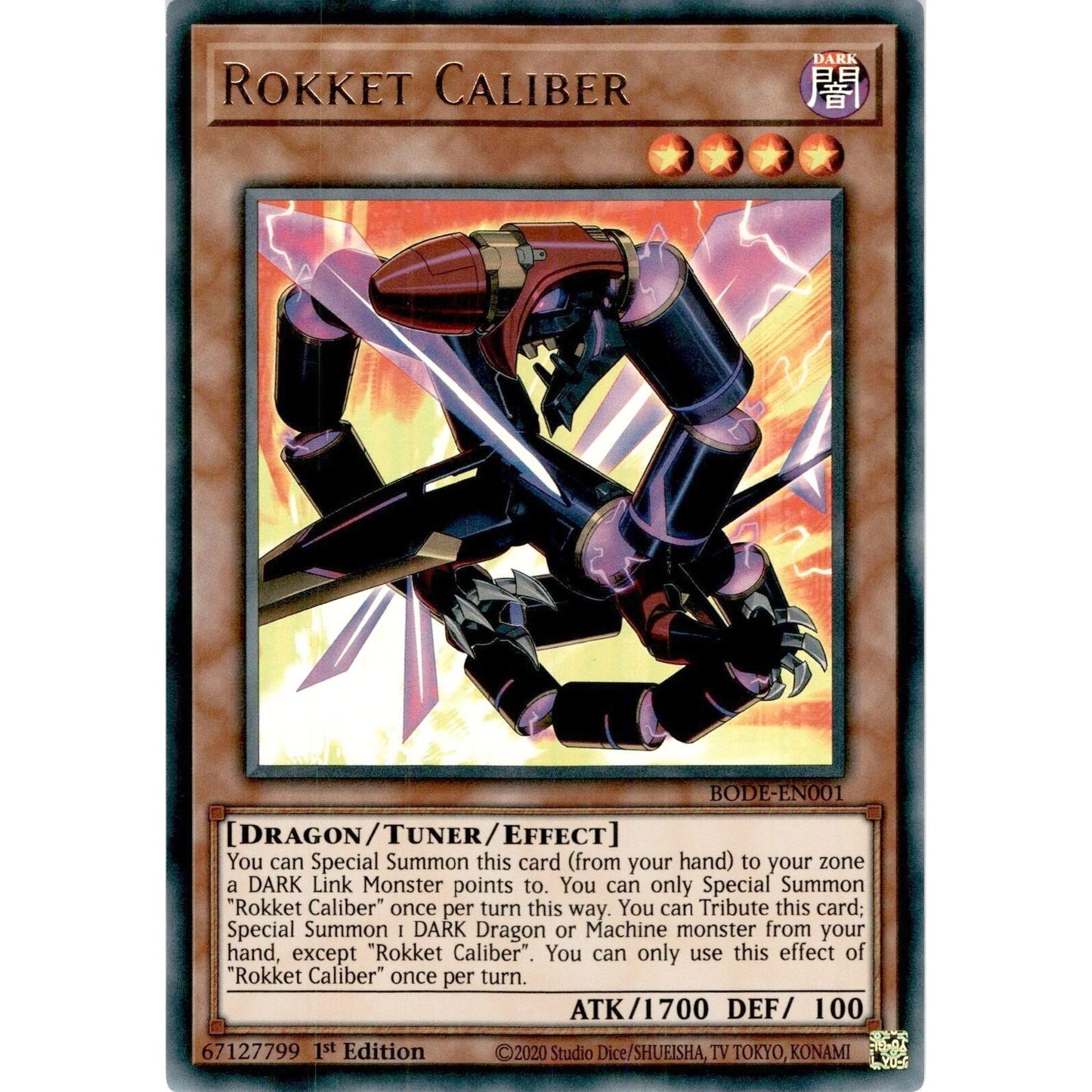 Image for Rokket Caliber (BODE-EN001) (BODE) - YuGiOh