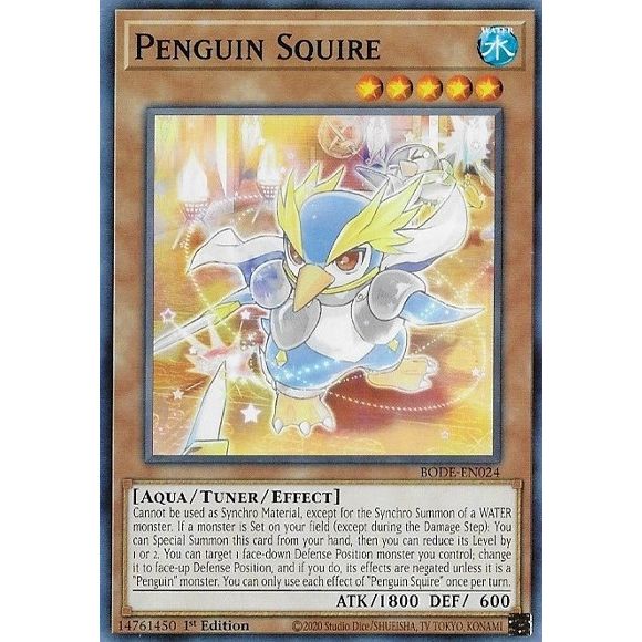 Image for Penguin Squire (BODE-EN024) (BODE) - YuGiOh