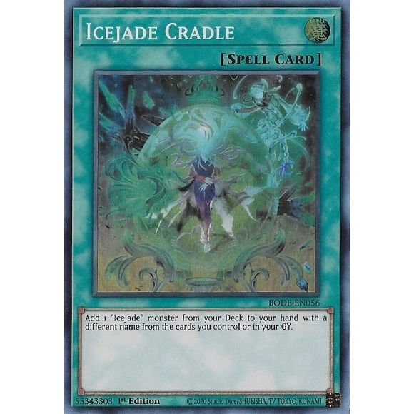 Image for Icejade Cradle (BODE-EN056) (BODE) - YuGiOh