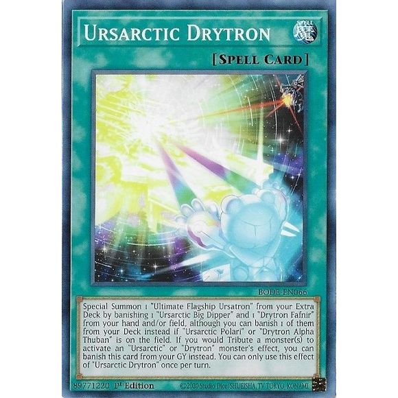 Image for Ursarctic Drytron (BODE-EN066) (BODE) - YuGiOh