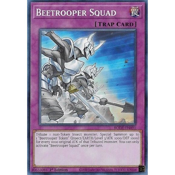 Image for Beetrooper Squad (BODE-EN091) (BODE) - YuGiOh