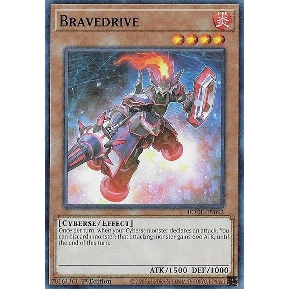 Image for Bravedrive (BODE-EN093) (BODE) - YuGiOh